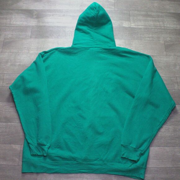 Vintage Hanes Ultimate Cotton St Patrick's Day Buffalo, NY Hoodie Size L - Picture 5 of 5